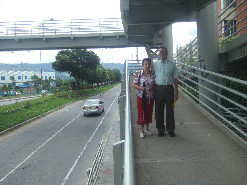 My lovely parents on a day´s walk