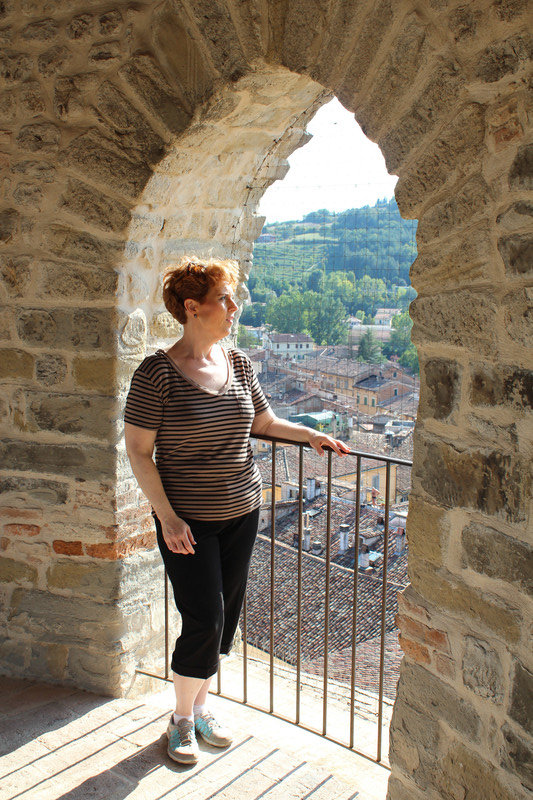 Looking out over Citta de Castello