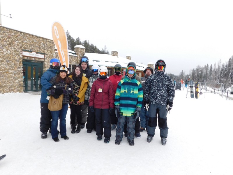 The Group In Their Canada-Winter-Ready Attire