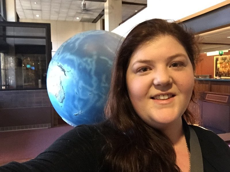 Selfie with the Globe!
