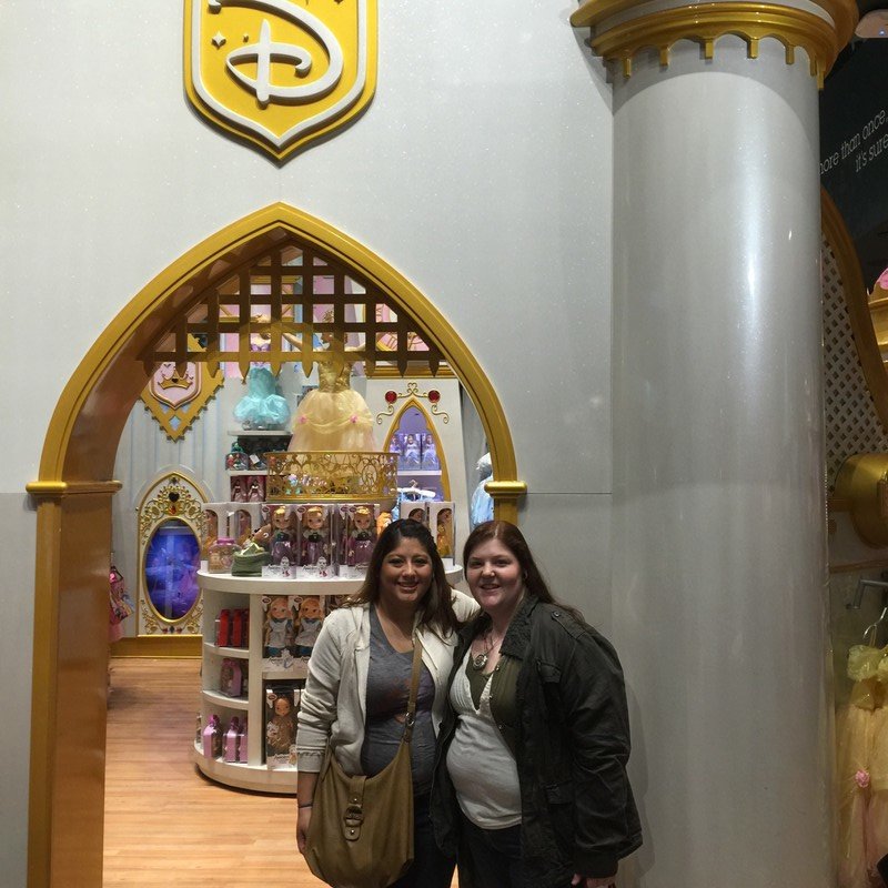 Princess Castle at the Disney Store