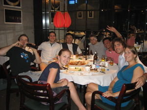 Hunan dinner with old and new friends