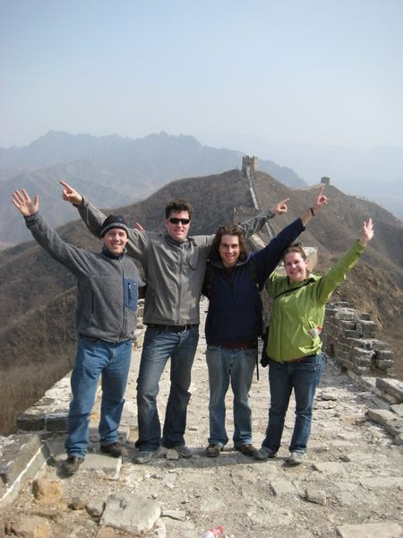 Can't imagine a better group to hike the Great Wall of China!