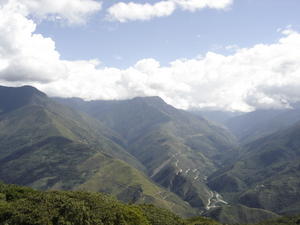 Coroico - view from our hostel