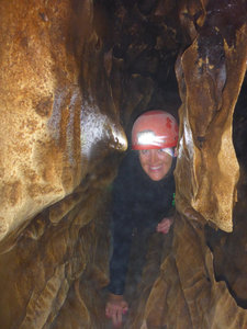 Mel cave crawling