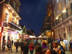 the end of Bourbon Street