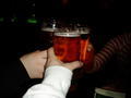 Cheersing our Pints at Molly Molones