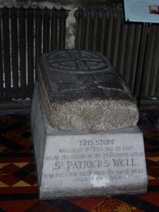 St.Patrick's grave stone