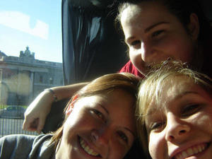 Us on the bus back to Dublin