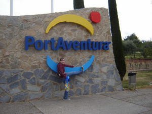 Paige at PortAventura