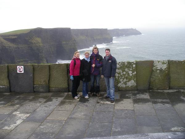 All of us at the Cliffs of Moher