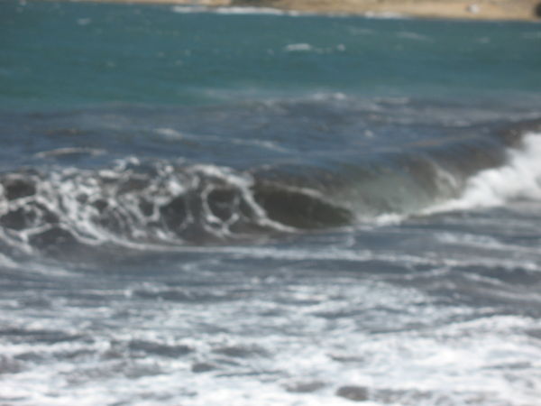 Mykonos - the waves were pumping