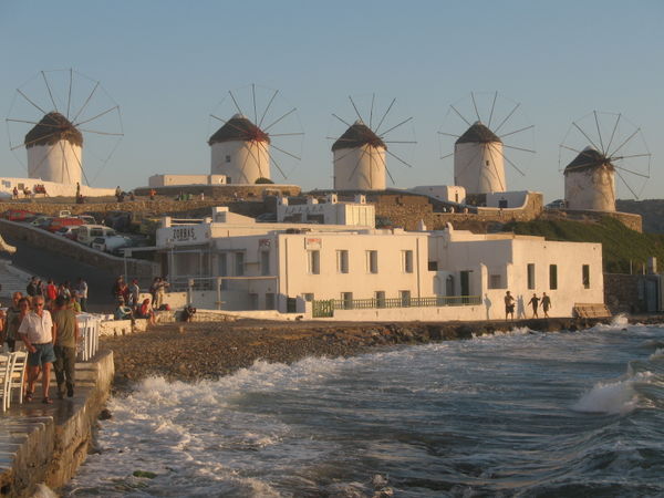 Windmills at Mykonos