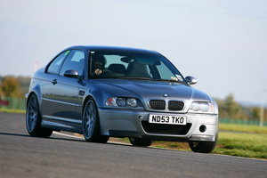 Putting the BMW through its paces