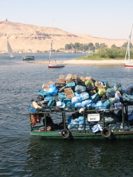 Rubbish Collection Service on the Nile