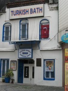 The Turkish Bath where we went for our Hamam