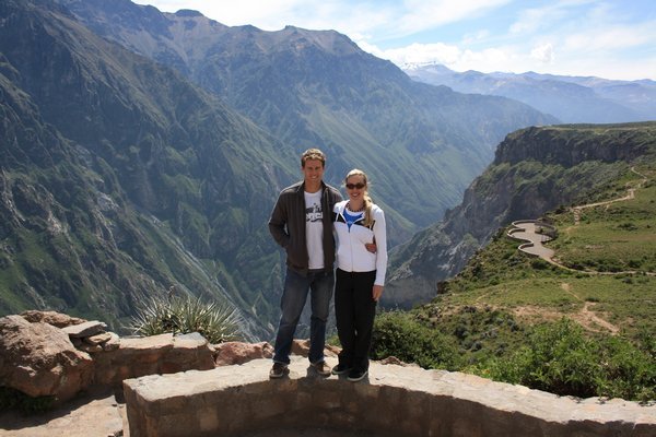 The expanses of Colca Canyon
