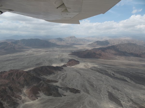 The view over the Nazca Lines