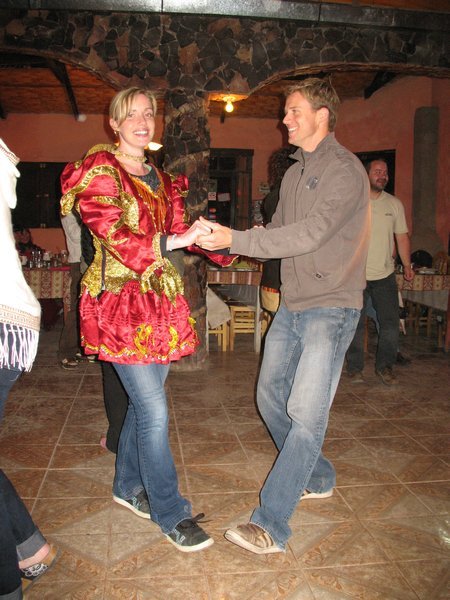 Dancing in Chivay