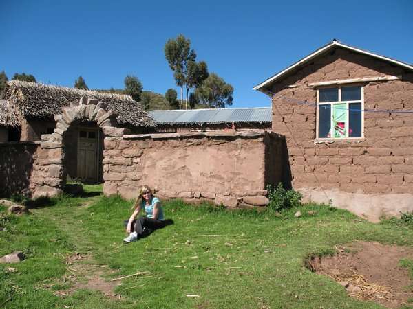 Our place in the Llachlon Community, Lake Titicaca