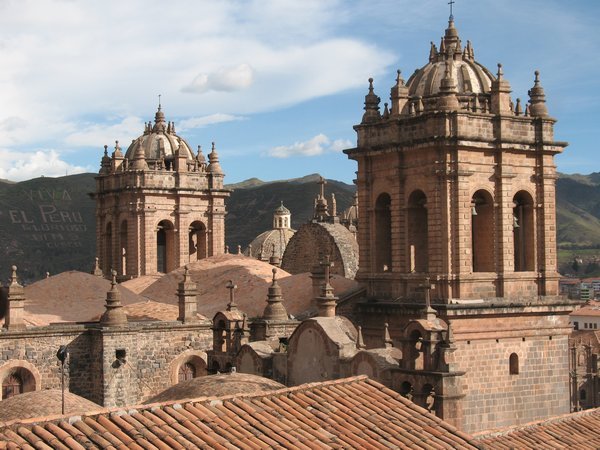 The stunning view across Cuzco