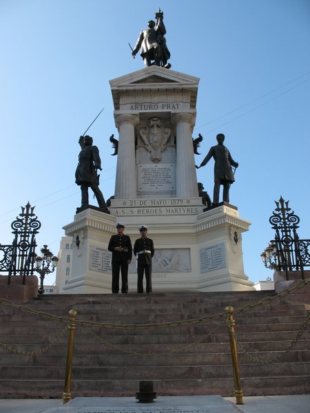 'Monumento a los Heroes de Iquique’ in Valparasio