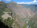 Beautiful view from the top of Wayna Picchu