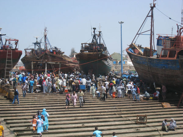 The port of Essaouira
