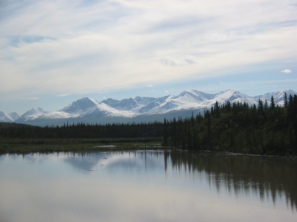 Somewhere between Anchorage and Denali