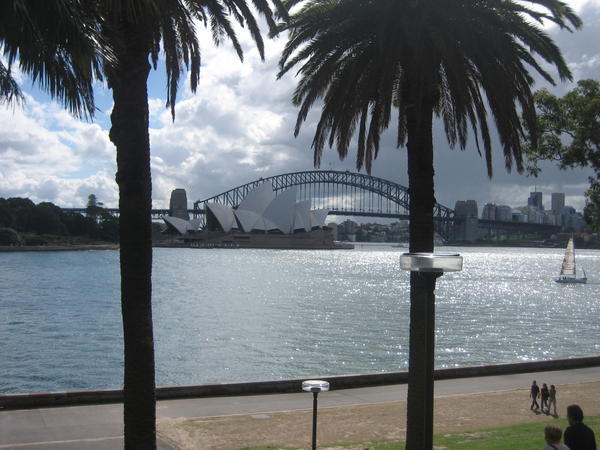 Opera House and Harbour Bridge from the Path