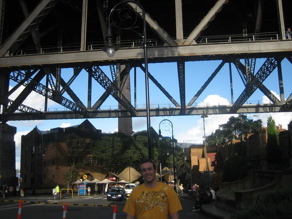 Me Underneath the Sydney Harbour Bridge