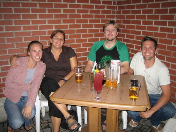 At a pub in Ottawa with Dillon and Katrina