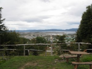 Campsite view, Ushuaia