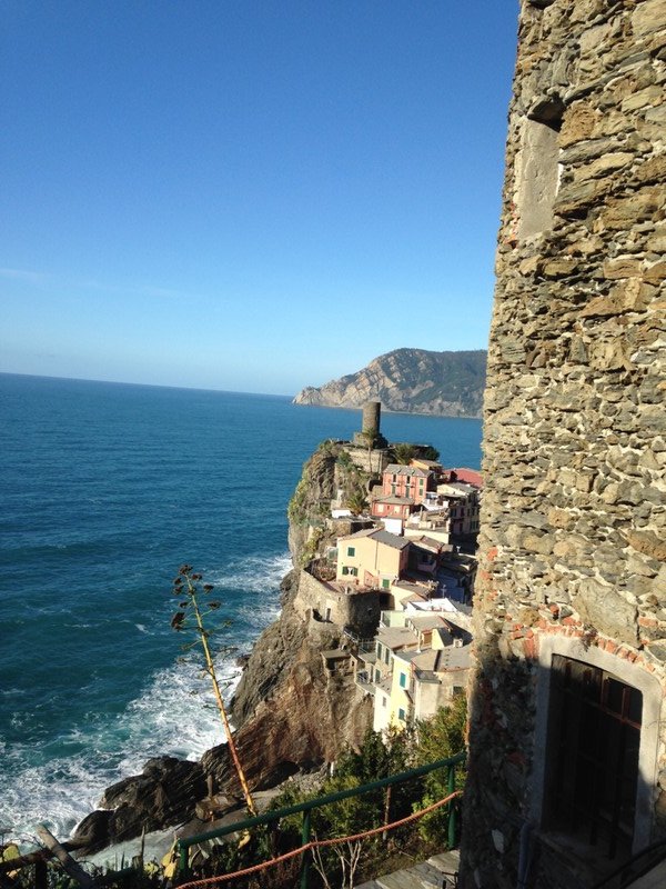Vernazza from the fort