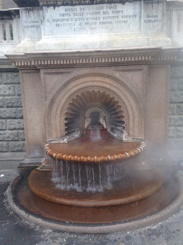 Hot springs at Acqui Terme