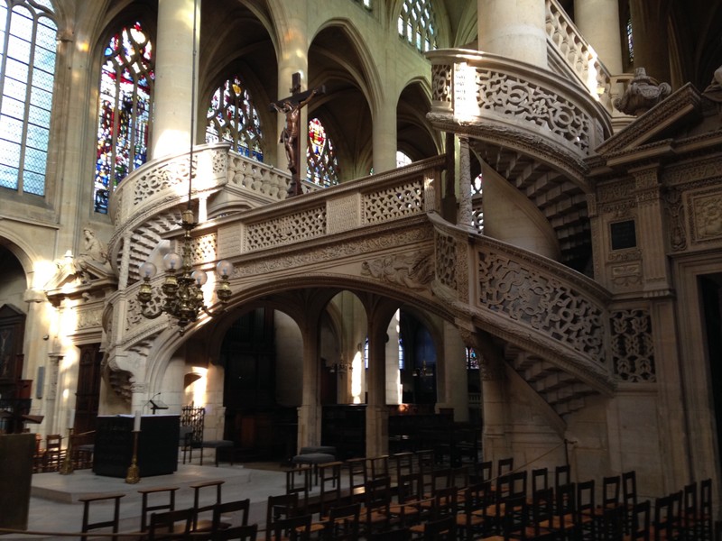 More of the amazing stone spiral staircases 