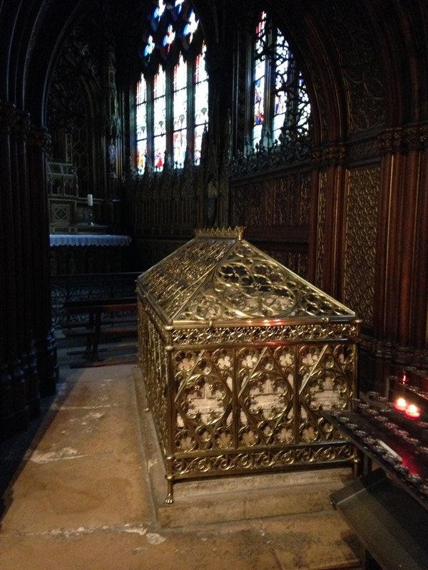 St. Genevieves casket 