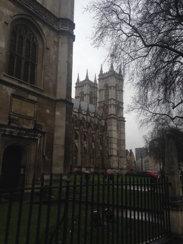 Westminster Abbey from Parliament square