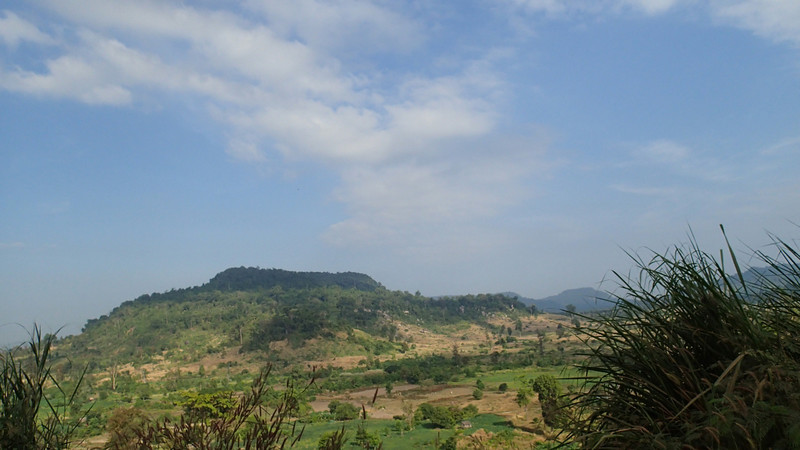 View from the road to Mount Kulen