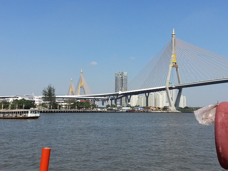 Industrial bridge at Bangkok Province