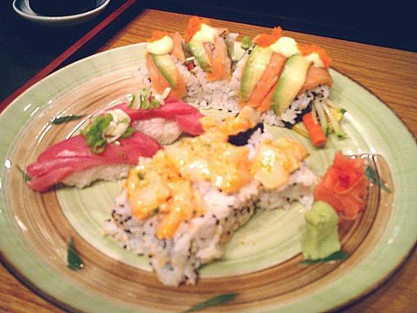 Toro, Awesome Roll, Spicy Scallop Roll