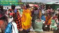 A masai weekly shopping market at Naroke