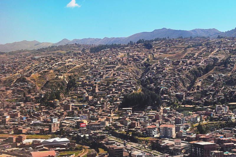 Landing in Cusco