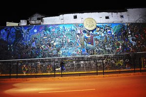 A mural