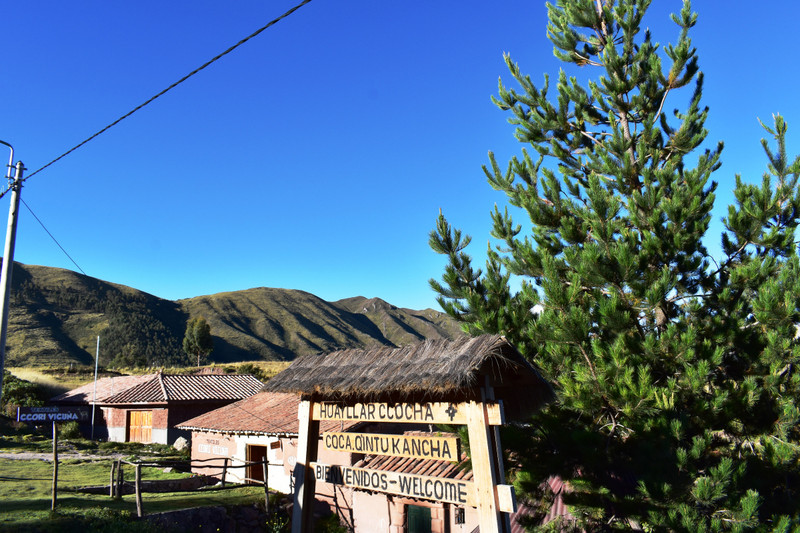 Inca village