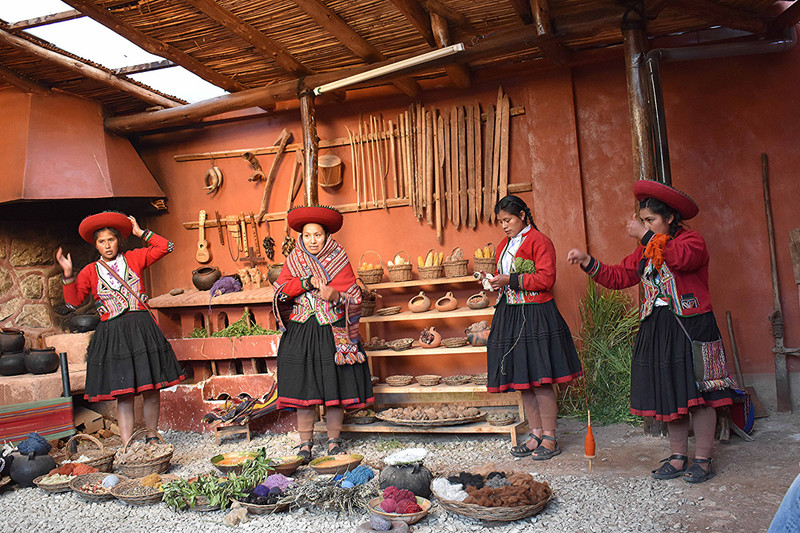 Inca ritual at Chinchero