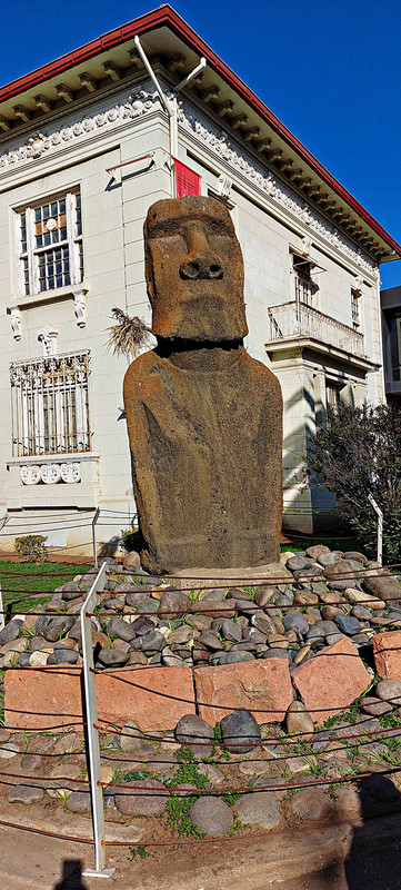 Famous Moai from Easter Island