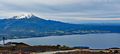 Another volcano overlooking Lake Llanquihue 