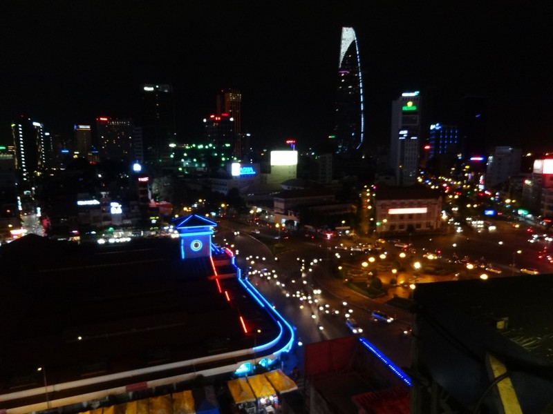 Saigon at night