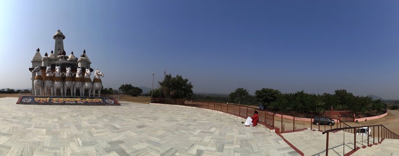 Surya Temple - a panoramic view